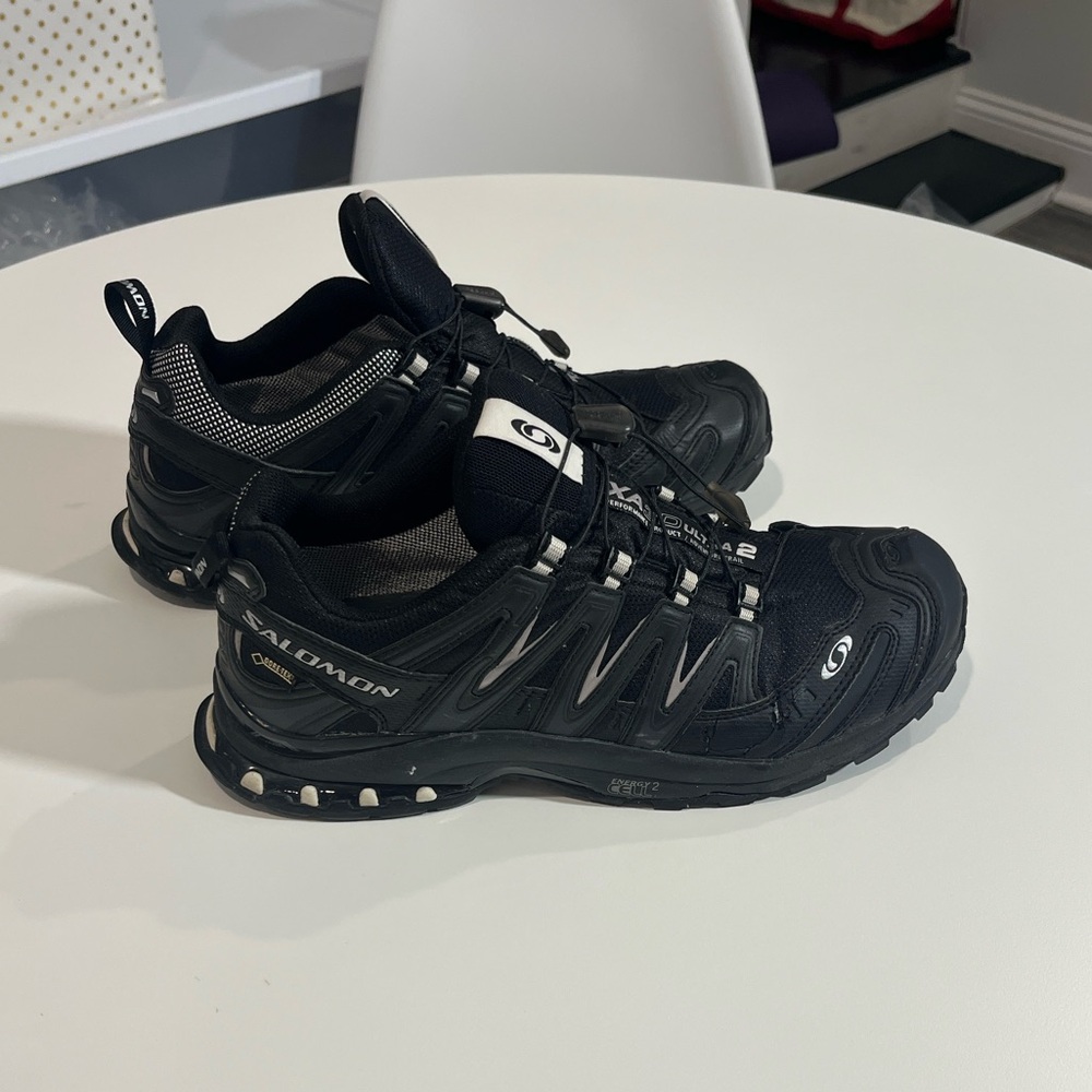 Salomon XA Pro 3D Chassis Trail Hiking Shoes Waterproof US 10 ladies